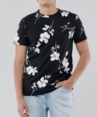 Franela Hollister Estampada