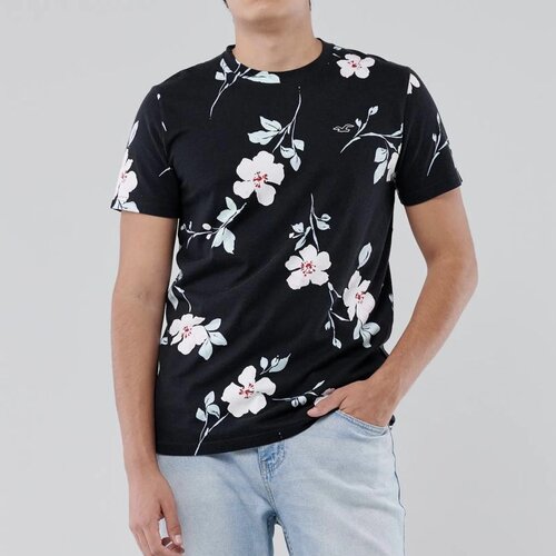 Franela Hollister Estampada