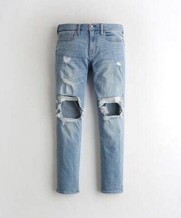 Jean Hollister Advanced Stretch Skinny Super Roto Azul Claro