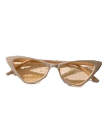 Lentes Asimétricos Montura Crema