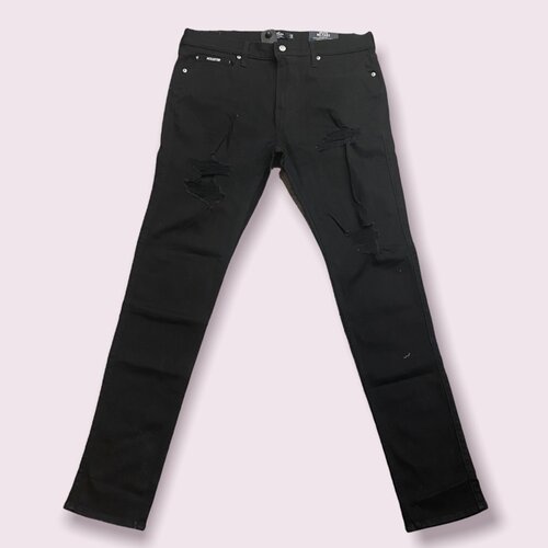 Jean Hollister No Fade Stacked Skinny Negro Roto