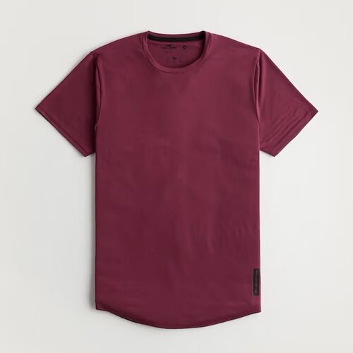 Franela Hollister sport curved vino #1