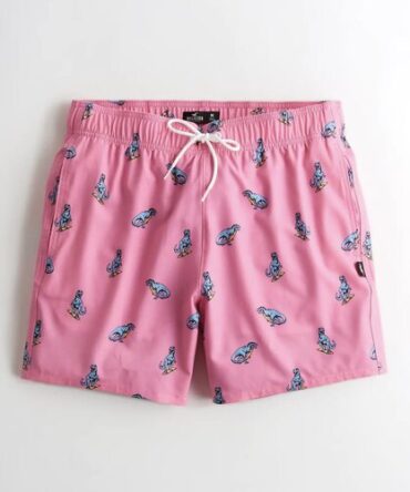 Short Playero Hollister Estampado