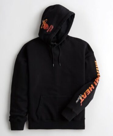 Hoodie Hollister Negro Miami Heat