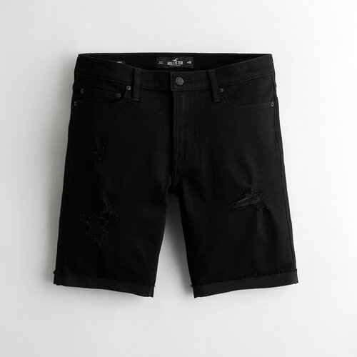 Bermuda Hollister Negra Rota Jean
