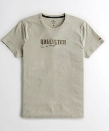 Franela Hollister Caqui