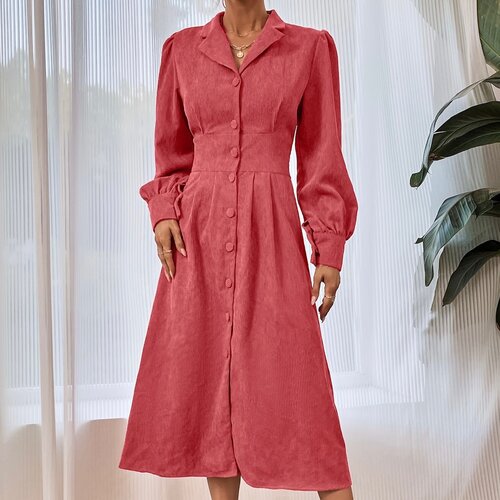 Vestido de Pana Ladrillo