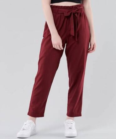 Pantalón Vinotinto Hollister #AB036