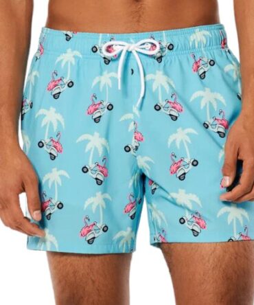 Short Playero Estampado Hollister