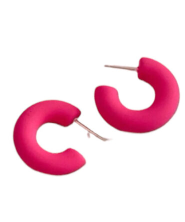 Zarcillos Fucsia