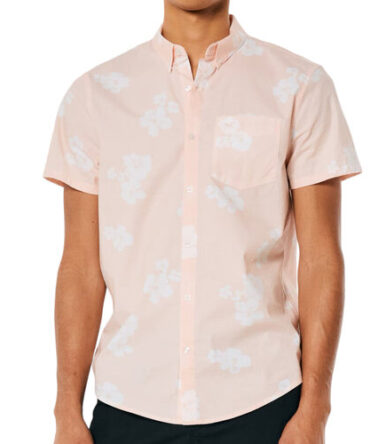 Camisa Hollister estampada Floreada
