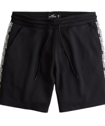 Bermuda Jogger Hollister Negra