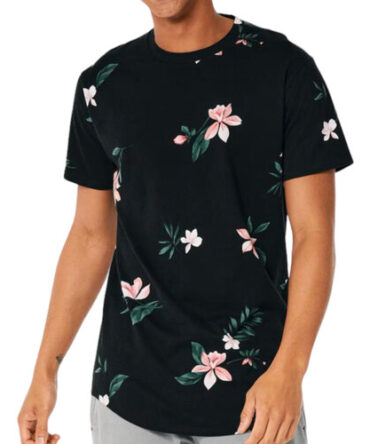 Franela Hollister Estampada