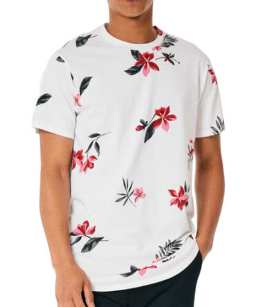 Franela Hollister Estampada