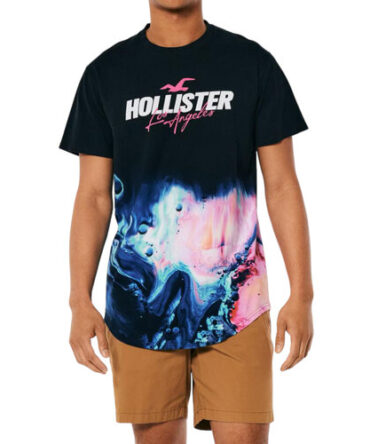 Franela Hollister Estampada