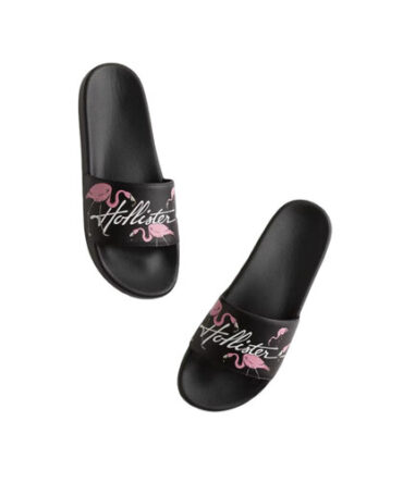 Sandalias Playeras Hollister Negras