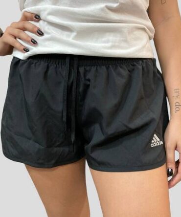 Short Deportivo Negro Adidas