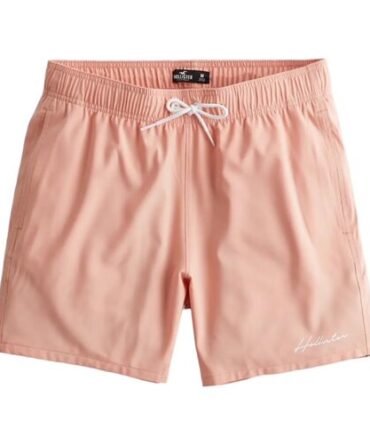 Short Playero Salmon Hollister