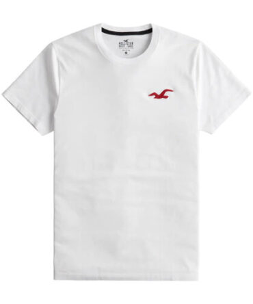 Franela Hollister Blanca