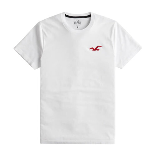 Franela Hollister Blanca