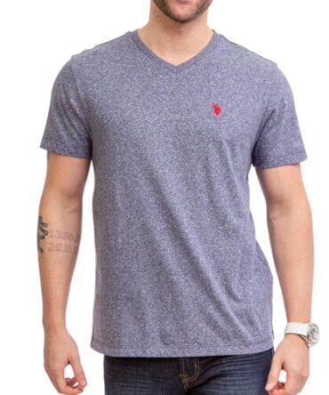 Franela Polo Gris