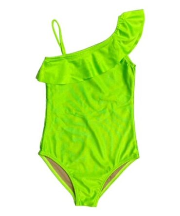 Traje de Baño Verde de niña