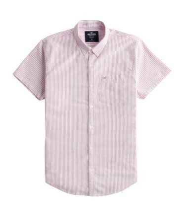 Camisa Hollister de rayas manga corta #10