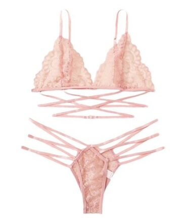 Set de Lenceria Rosa