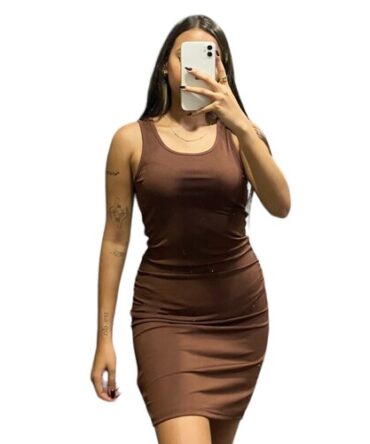 Vestido Marron