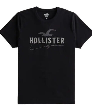 Franela Hollister Negra
