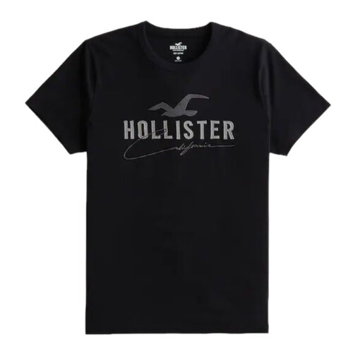 Franela Hollister Negra
