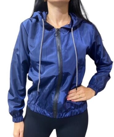 Chaqueta Azul Marino Corta Vientos