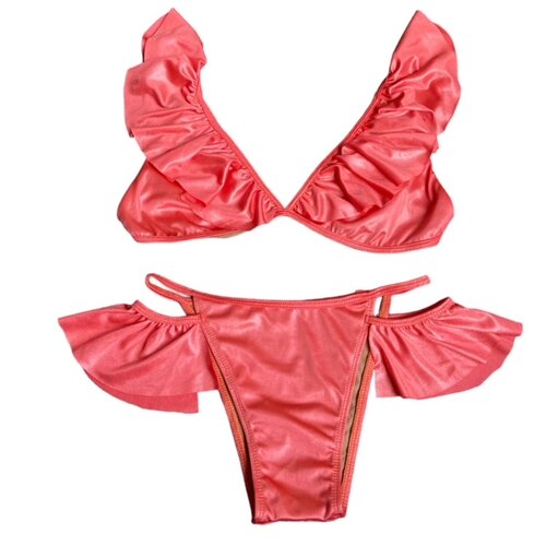 Traje de Baño coral