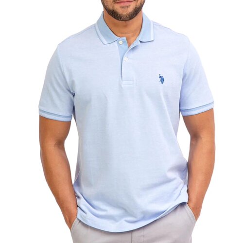 Chemise Polo Azul