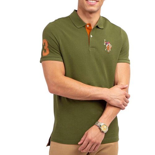 Chemise Polo Verde