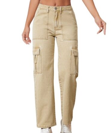 Jean cargo Beige