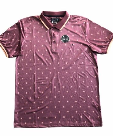 Chemise Rosa Estampada #D099