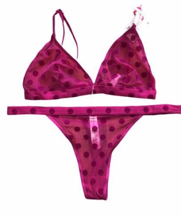 Conjunto Bralette Fucsia #D392