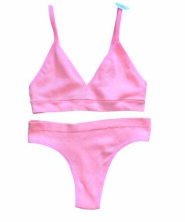 Conjunto Interior Coral Neon #D392