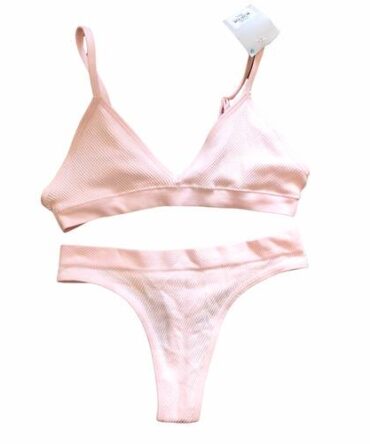 Conjunto Interior Rosa Palido #D392