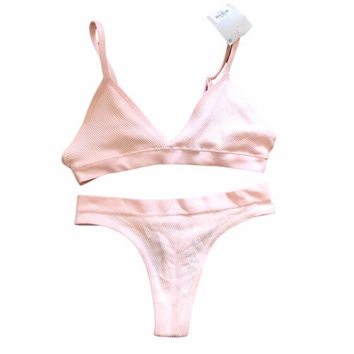 Conjunto Interior Rosa Palido #D392