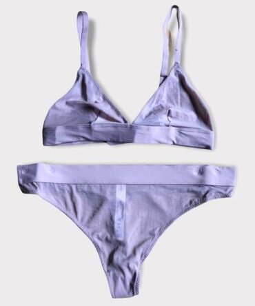 Conjunto Lenceria Rosa Viejo Transparencia