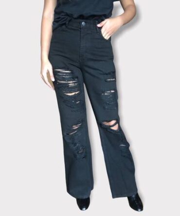 Jean Bota Ancha Roto Negro
