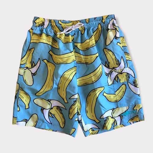 Short Playero Estampado Bananas