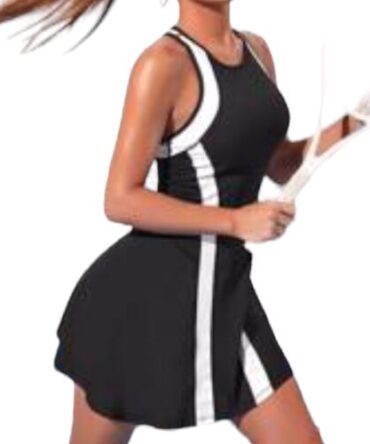 Vestido Deportivo Negro